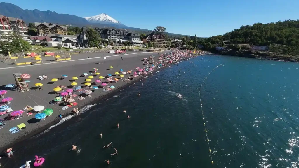Playa Grande en Pucón